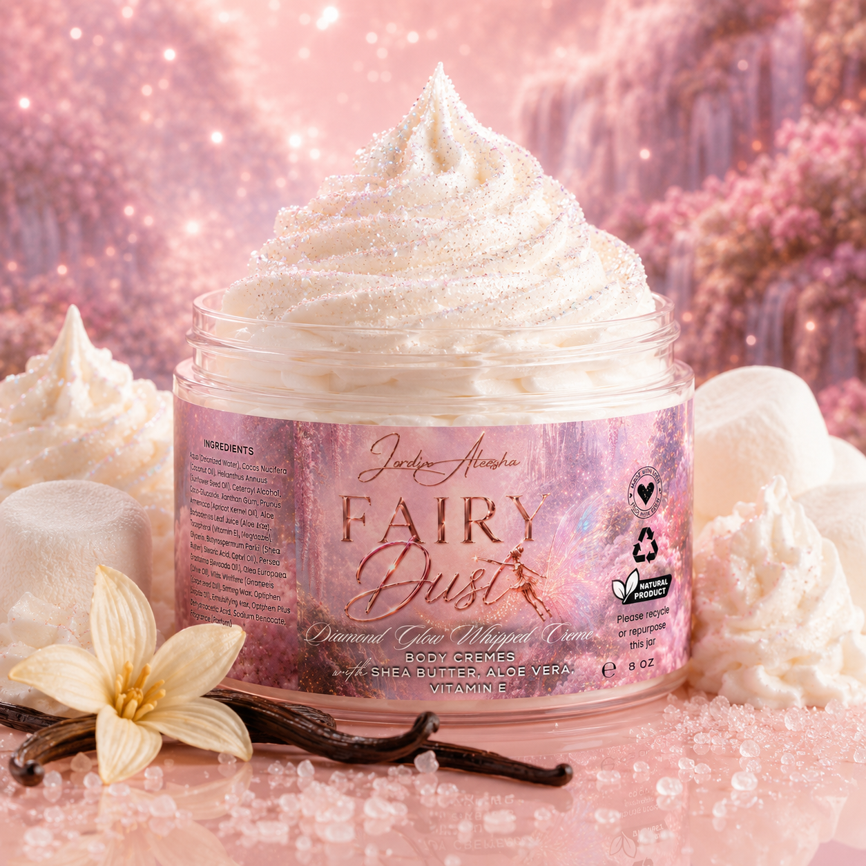 FAIRY DUST WHIPPED CRÈME BODY CREAM🧚🏽♀️ *PRE ORDER*