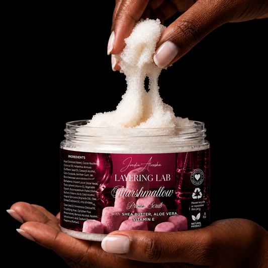 ☁️ LAYERING LAB: MARSHMALLOW PRIMER SCRUB (ALL PREORDERS WILL PROCESS 14 DAYS OR EARLIER)
