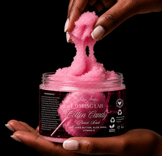 🍬 LAYERING LAB: COTTON CANDY PRIMER SCRUB (ALL PREORDERS WILL PROCESS 14 DAYS OR EARLIER)