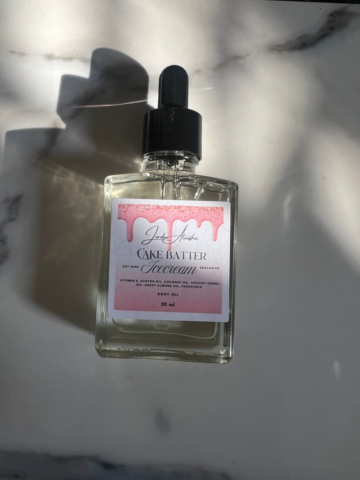 Cake Batter Ice Cream Body Oil