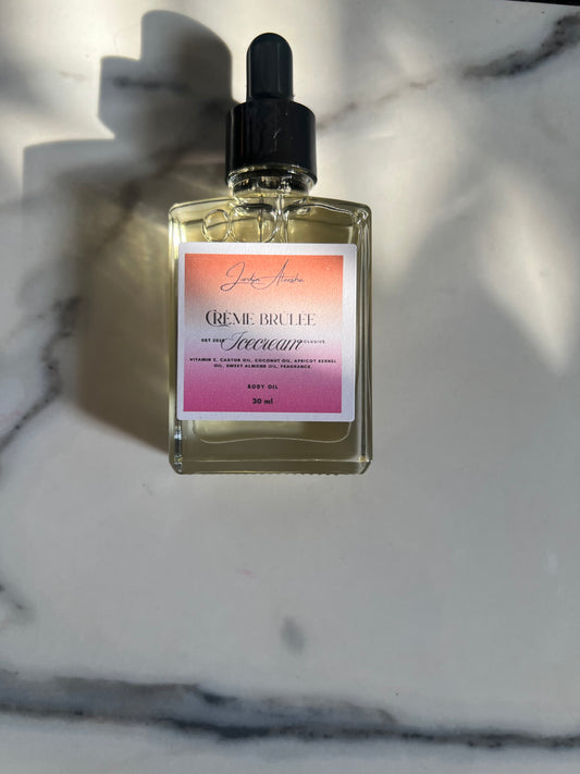 Creme Brulee Ice Cream Body Oil