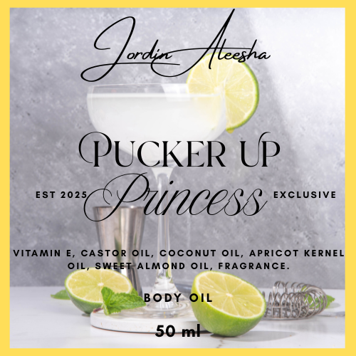 Pucker Up Princess Body Oil💛