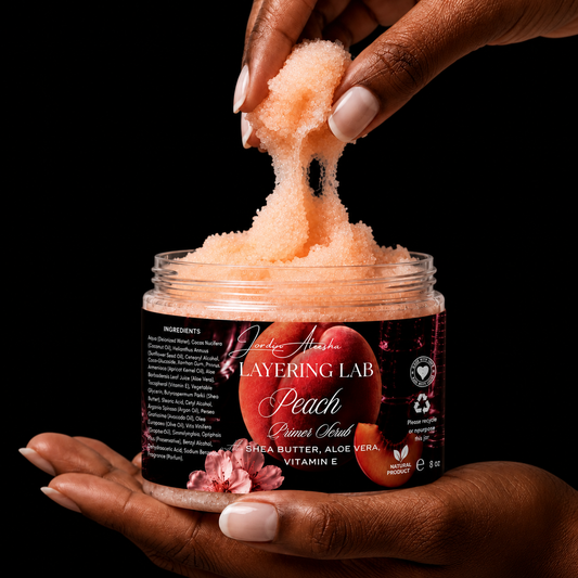 🍑LAYERING LAB: PEACH PRIMER SCRUB (ALL PREORDERS WILL PROCESS 14 DAYS OR EARLIER)