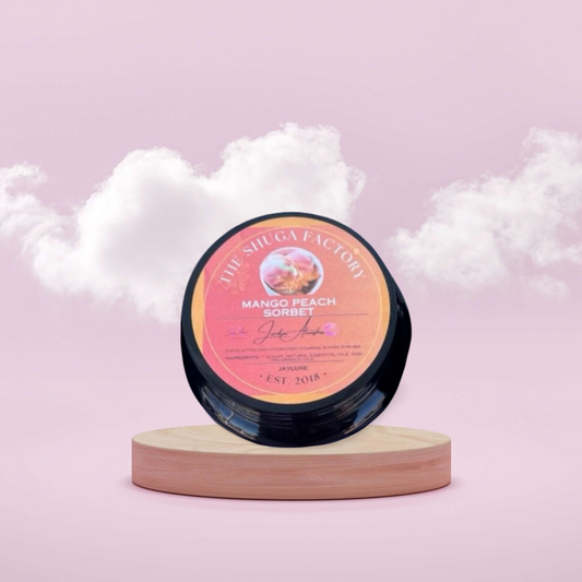 Mango Peach Sorbet Foaming Sugar Scrub