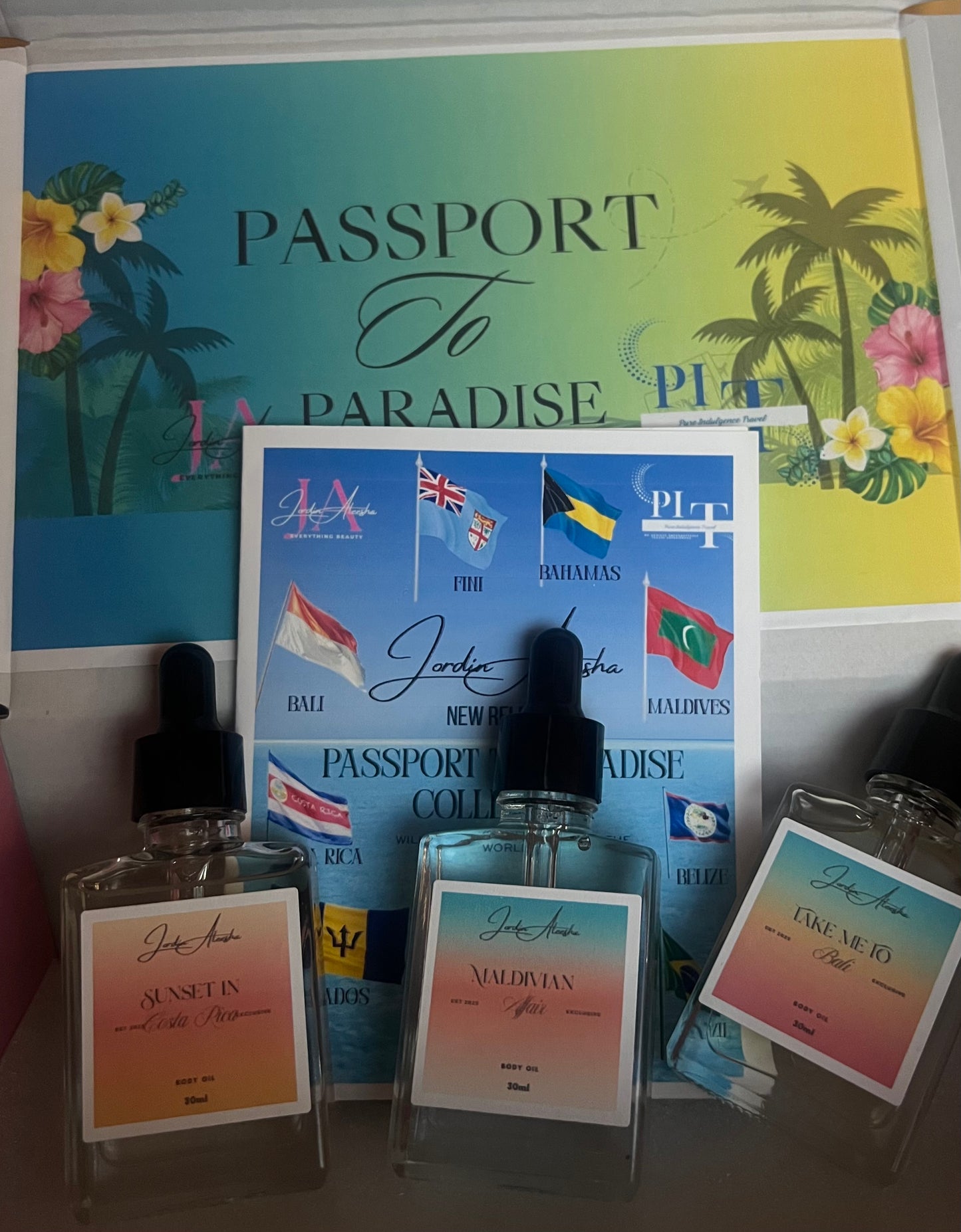 DELUXE PACK OF BODY OILS