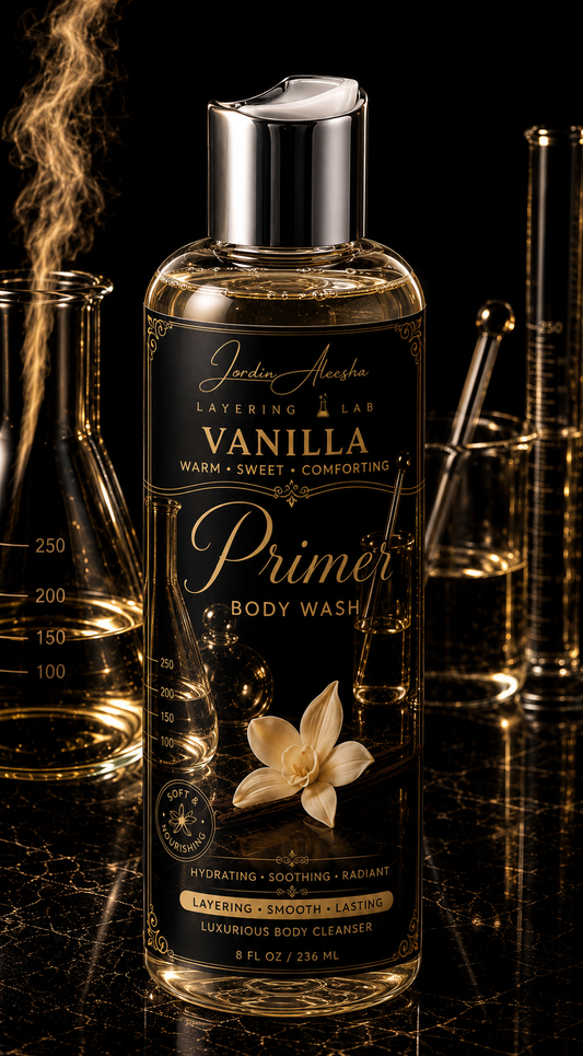 🤍 LAYERING LAB: VANILLA PRIMER BODY WASH (ALL PREORDERS WILL PROCESS 14 DAYS OR EARLIER)