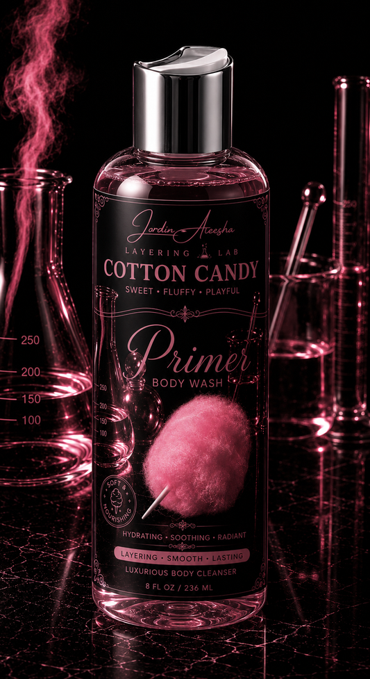 🍬 LAYERING LAB: COTTON CANDY PRIMER BODY WASH (ALL PREORDERS WILL PROCESS 14 DAYS OR EARLIER)