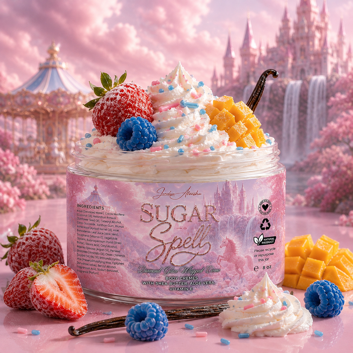 SUGAR SPELL WHIPPED CRÈME BODY CREAM 🦄 *PRE ORDER* WILL SHIP 14 DAYS OR EARLIER